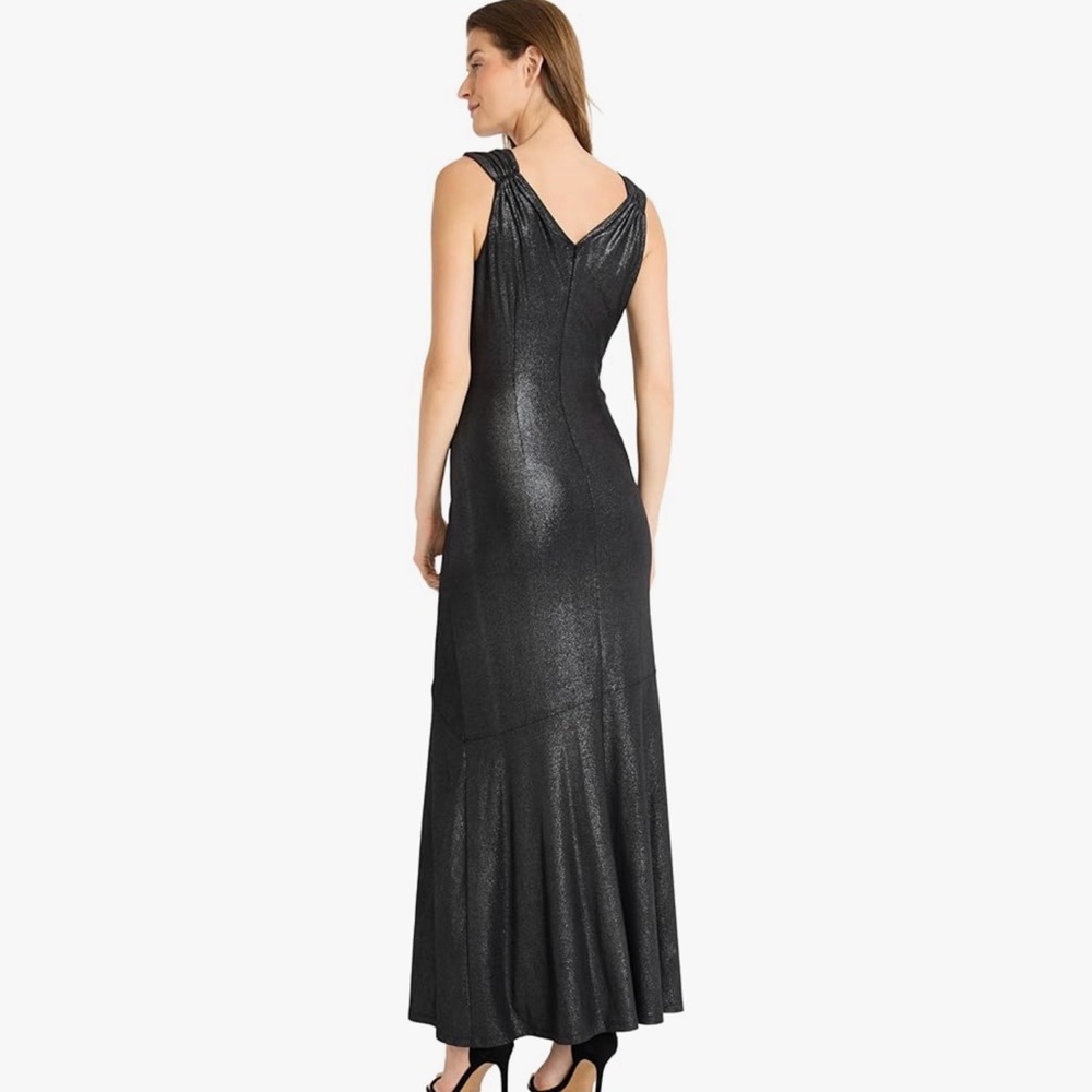 Maggy London Black Maxi Dress - Picture 6 of 8